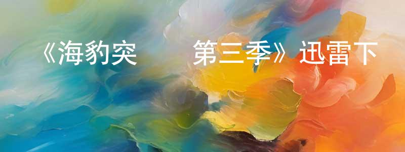 蔡玉倩的動漫綜藝大全,《海豹突擊隊第三季》迅雷下載/在線觀看-犯罪歷史-美劇天堂